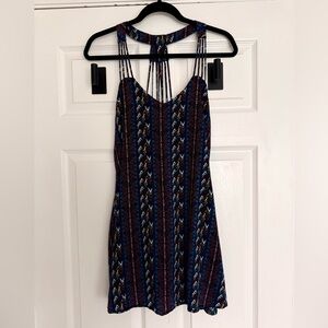 Esley Vibrant Multicolor Dress (sz M)